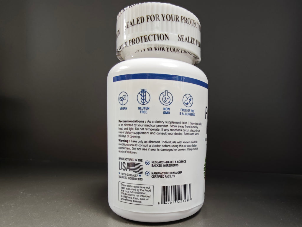 BSYS Prostate Health Capsules Urinary & Bladder Wellness Support  Anti-Inflammatory Balance  Antioxidant Protection  Immune Health Aid  Men's Prostate Care Formula