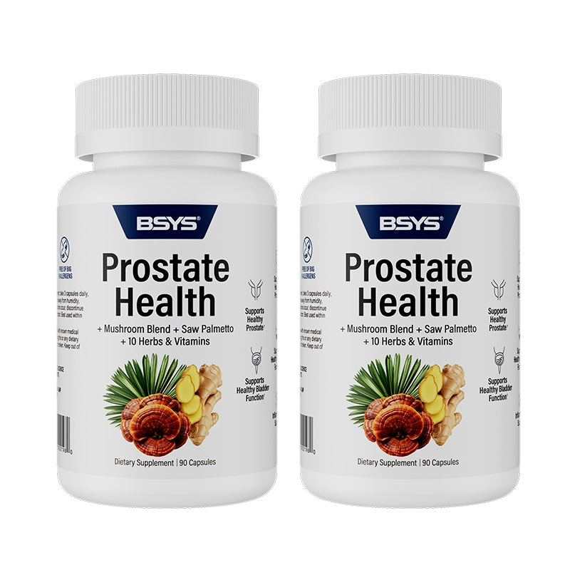 BSYS Prostate Health Capsules Urinary & Bladder Wellness Support  Anti-Inflammatory Balance  Antioxidant Protection  Immune Health Aid  Men's Prostate Care Formula