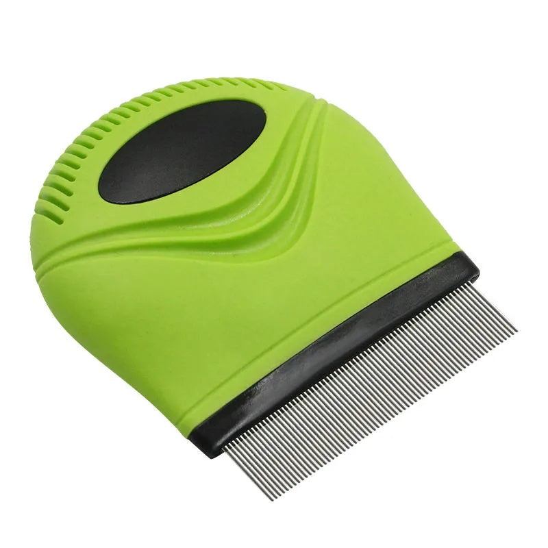 Pet Life 'Grazer' Handheld Travel Grooming Cat And Dog Flea And Tick Comb